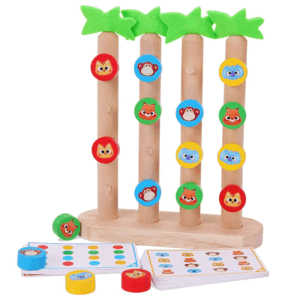 ЕДУКАТИВНА ИГРАЧКА СО ЖИВОТНИ (ДРВО) - 1259