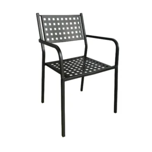 Метален стол со отвори