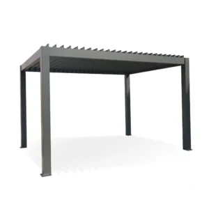 Алуминиумска пергола со подвижен покрив 3x4m